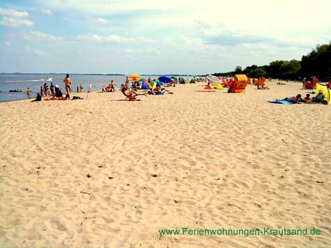 Krautsand Ferienwohnung Strand-2009-06